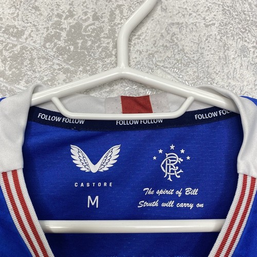 Rangers FC 2021/22 Champions Home Fußball Trikot - M - Bild 4 von 10