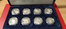 *Selten! Defense of Nature*Elefanten* 8 Silber Münzen PP 1993*(Schr.W)