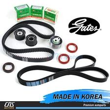 Gates HTD Timing Belt Kit w/ V-Belt 04-08 Suzuki Forenza Reno 2.0L A20DMS