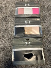 Under Armour Womens XL UA Pure Stretch Thong 3-Pack Underwear New