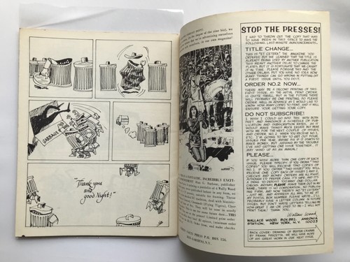 WITZEND Summer 1966 No. 1 Fantagraphics Wally Wood Ditko Frazetta Comic Issue #1 - Picture 5 of 6