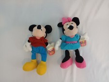 Disney Minnie  Mickey Mouse Mattel Star Bean Bag Mini Plush Bean Bag with tags