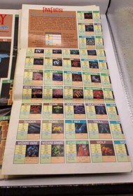 NES Final Fantasy With Game World Map/Monster Id Book, Box & Game Cover Vintage