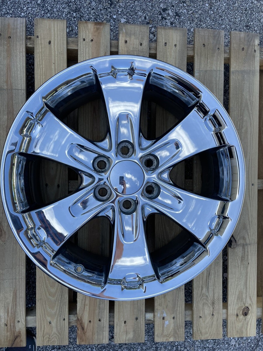 2006-2007 1500 GMC Sierra Denali Rim 20x8.5 5256 OEM Chrome