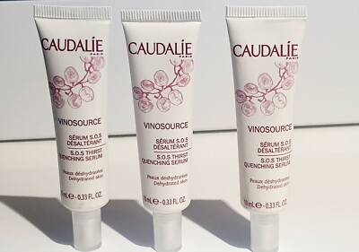 Caudalie Vinosource S.O.S Thirst Quenching Serum - 3 x 10ml (AUS STOCK)