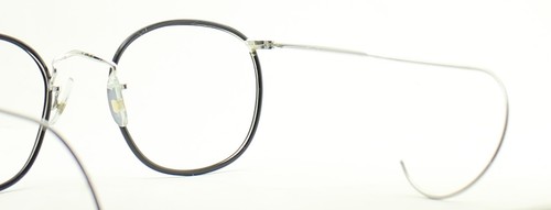 SAVILE ROW ENGLAND Quadra Rodio 50x20mm Gafas MARCOS RX Gafas Ópticas Nuevo de Lote Antiguo - Imagen 12 de 12