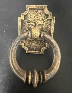 Small Single Stud Drop Ring Cabinet/Drawer Pull