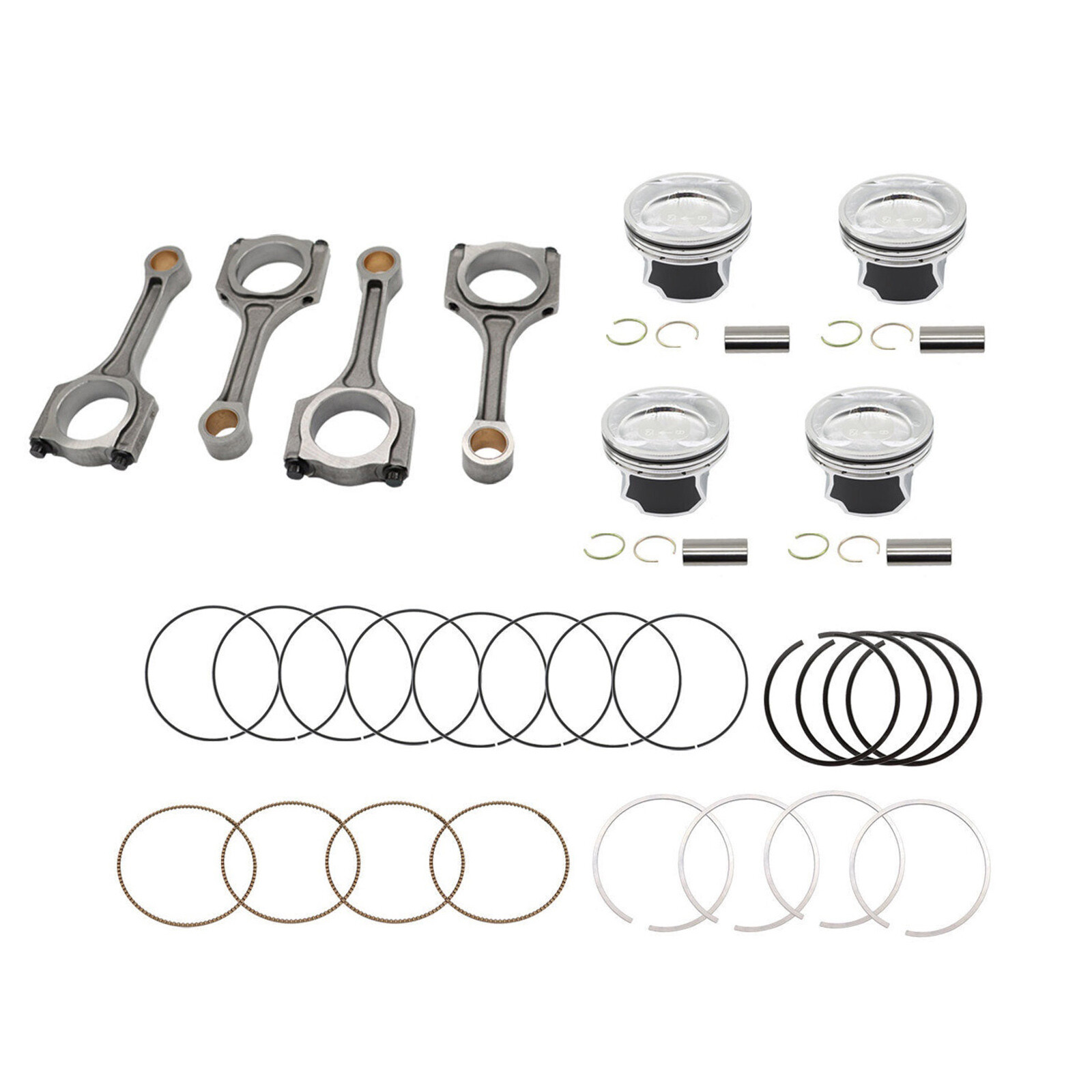 Hyundai Sonata Kia Sorento Engine Connecting Rod Piston Replacement Car Part
