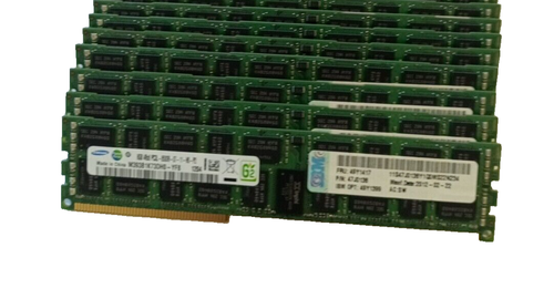 IBM 8 X 8GB 4Rx8 PC3L-8500R DDR3 1066mhz ECC Server Ram Samsung 49Y1417 47J0138 - Picture 1 of 4