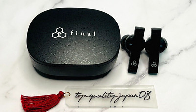 final ZE8000 Bluetooth Wireless Earphone Active Noise Canceling 8K SOUND Black