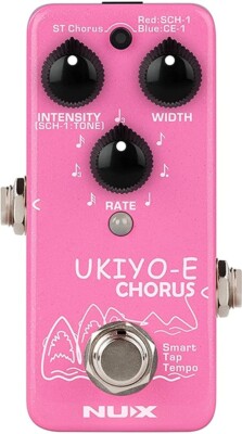 NUX NCH-4 UKIYO-E Mini Chorus Guitar Effects Pedal with 3 different Models