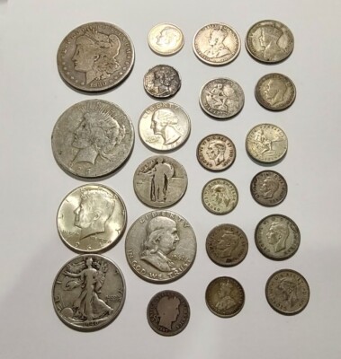 コレクション Great Historic Silver Coins of the world Smallest Silver Coins of the World – 20 Coin Set