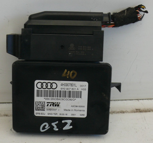 Audi A6 C7 S-Line 3.0 TDI 2016 elektrisches Feststellbremsmodul Steuergerät 4H0907801L