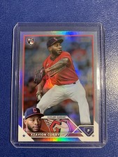 Xzavion Curry 513 2023 Topps Series 2 Rookie Rainbow foil guardians