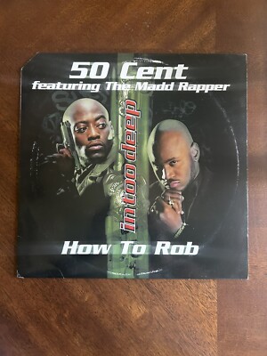 50 CENT (FEAT. THE MADD RAPPER) {How To Rob/Rowdy Rowdy} 1999 12'' SINGLE