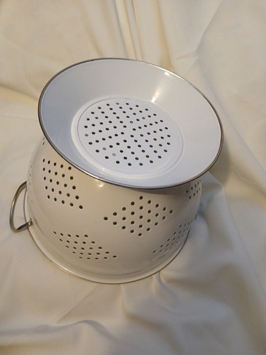 Replica Vintage Unico Smalto Bianco Colino 12" Modello Diamante Cliente #4042 - Foto 11 di 15