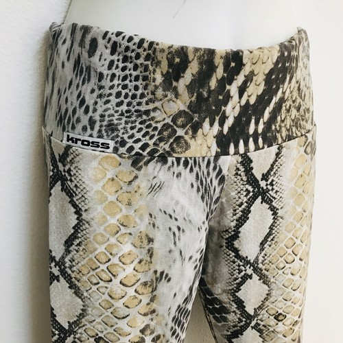 Leggings BRASILEÑOS G (L) con estampado de piel de serpiente KROSS - Imagen 2 de 12