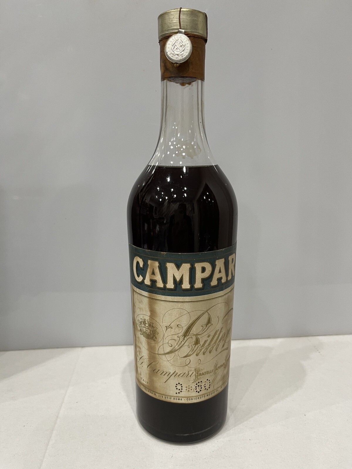 Campari Bitter 75cl 25 Vol Sigillo Stella Vintage Anni 50 60 EBay campari-bitter-75cl-25-vol-sigillo-stella-vintage-anni-50-60-ebay