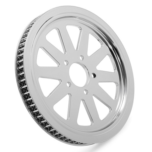 66TH X 1" Spoke Rear Belt Pulley for Harley Dyna Wide Glide FXDWG 07-2017 Chrome - Picture 4 of 12