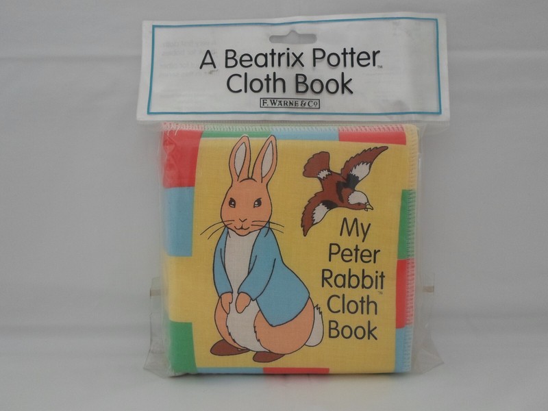 Beatrix Potter "My Peter Rabbit Cloth Book" (New and Sealed) F. Warne & Co. 1994