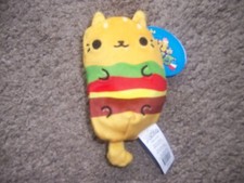 NWT Cats Vs Pickles Beanie Bean Cheeseburger 011