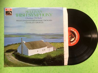 Sullivan - Symphony in E minor - The Irish - Overture Di Ballo, Groves - ASD2435