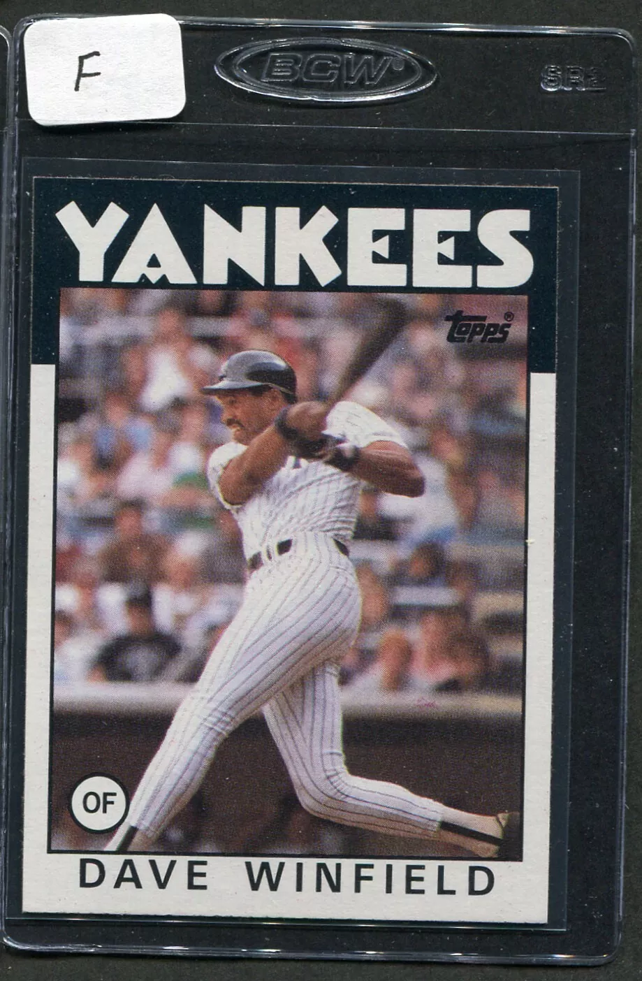 1986 Topps Dave Winfield #70 Yankees Nm/mt (F)