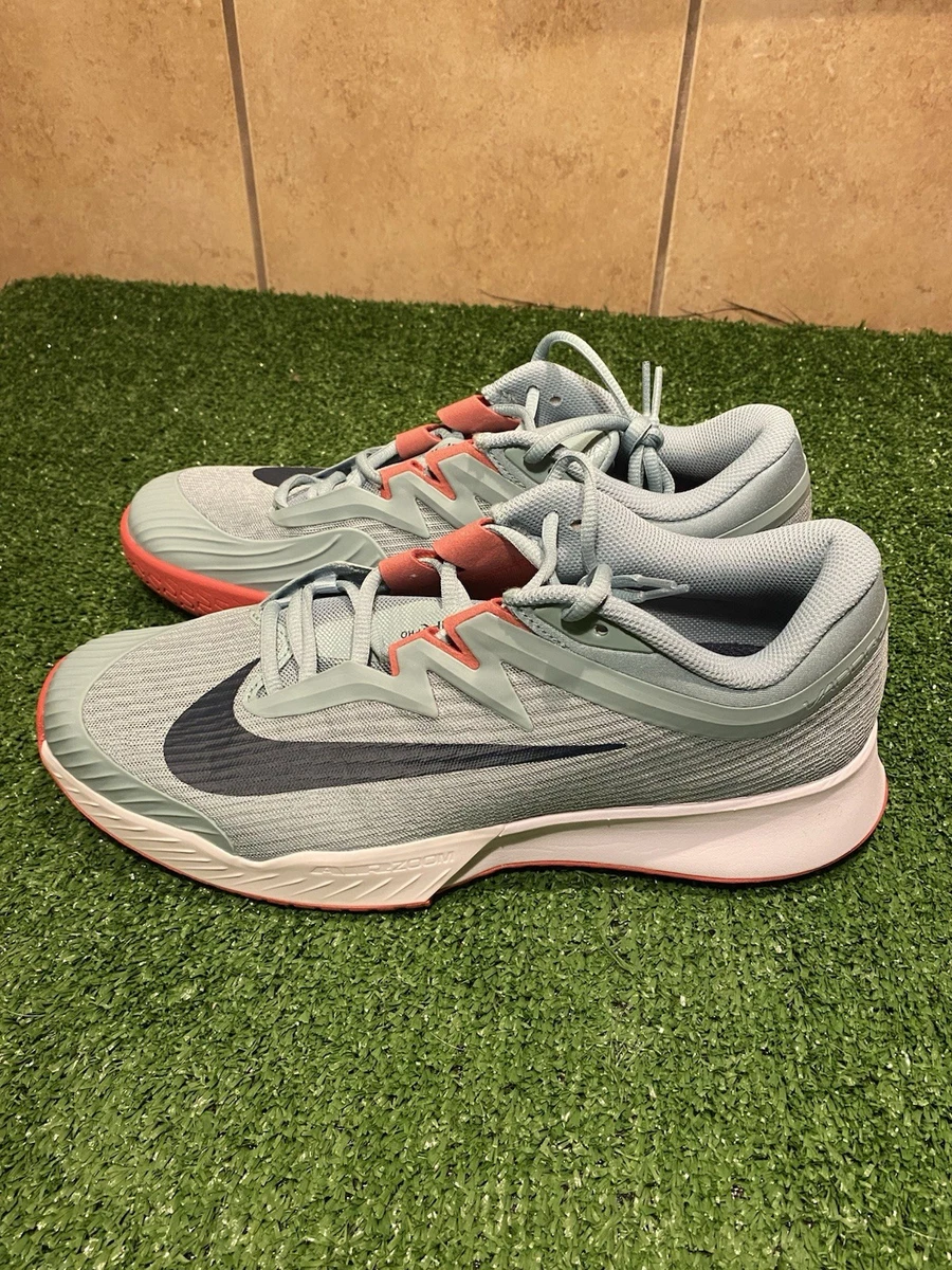 Nike Court Air Zoom Vapor Pro 3 HC Shoes Mens 7 Womens 8.5 Ashen Slate Obsidian NikeCourt Air Zoom Vapor Pro 3 HC Ashen Slate Obsidian for  main image 3