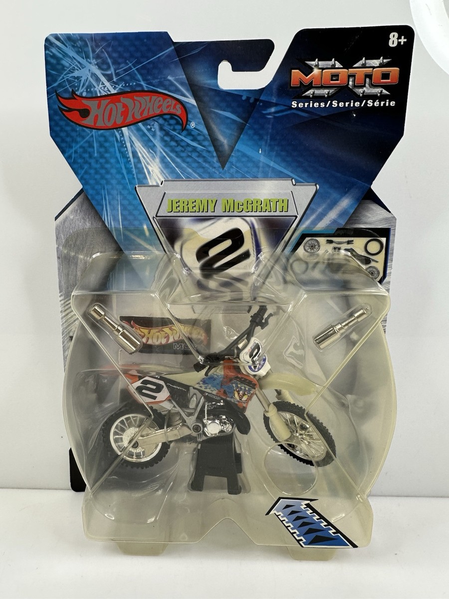 Vintage 2002 Hot Wheels Moto X KTM 250 #2 Jeremy McGrath Orange