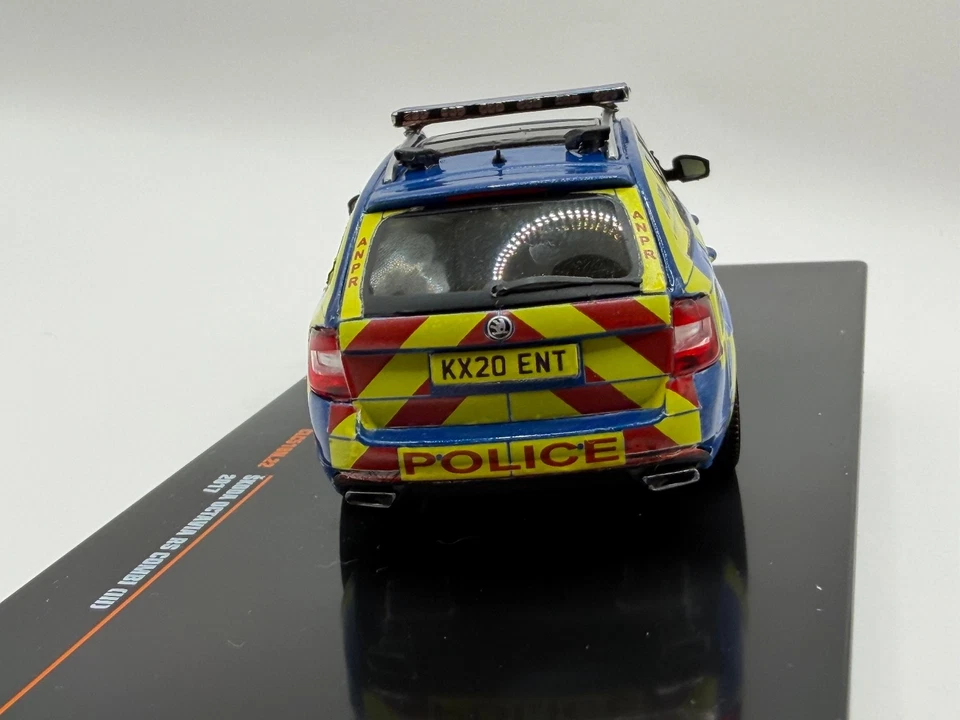 Skoda Octavia Northamptonshire Police ANPR Interceptor 1/43 code 3 Britem decals - Image 4 of 4
