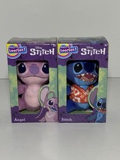 Disney Stitch 3'' Micro Teenies Plush Lot Of 2 Hawaiian Shirt And Angel.