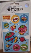 Scratch N Sniff Pipstickers Strawberry Super Hero Design Stickers