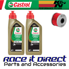 Service Kit for Kawasaki KLX 250S 2006-2008 Castrol & K&N