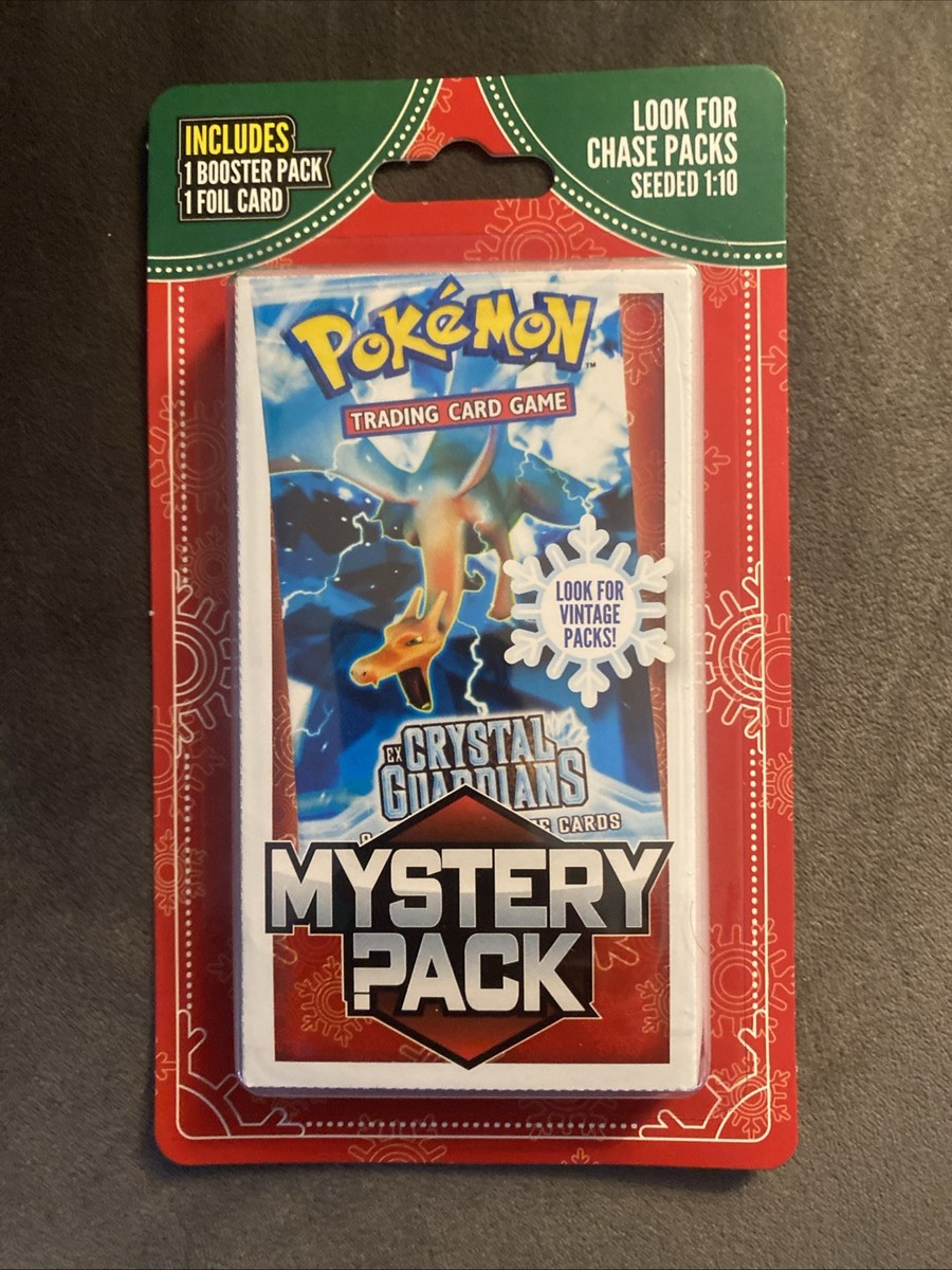 Pokémon Mystery Pack Sealed Seeded 1:10. EX Crystal Guardians
