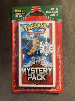 Pokémon Mystery Pack Sealed Seeded 1:10. EX Crystal Guardians