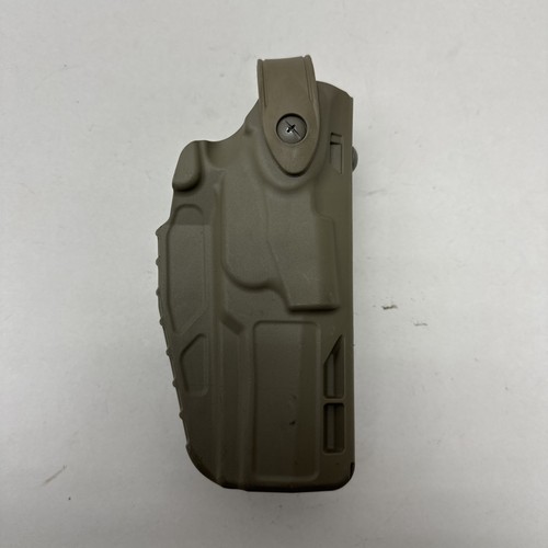 USED Safariland Holster  SIG P320 M17 M18 Tan 499 Right Hand QLS Fork MHHC