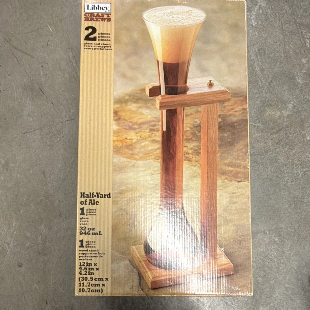 Yard of Ale Glass Other Collectible Vintage Beer Glasses for sale