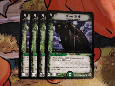 Duel Masters Dome Shell 4x Playset - Uncommon - Playset 94/110 English