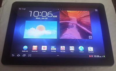 Lot 2: Samsung Galaxy Tab 10.1(SCH-i905) 32GB Gray  Verizon  Android Tablet
