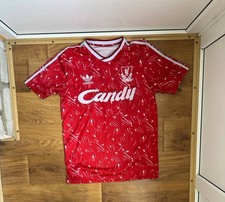 1Liverpool 1989-1990 Retro Football Shirt Size L Home Jersey