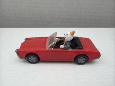 Vintage 1998 Jack In The Box Restaurant Kids Meal Red Convertible Car 1:64 Clown