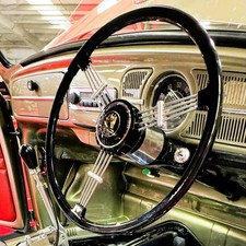 Volante Banjo Nero Per VW Volkswagen Beetle Tipo 3 Ghia AAC408