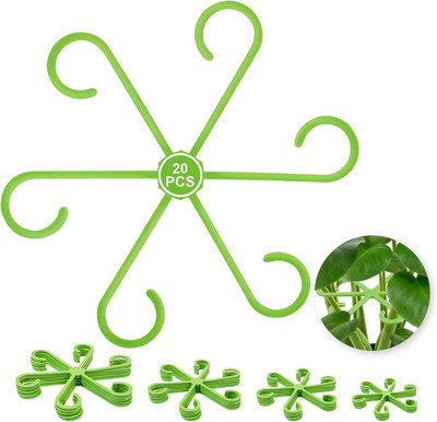 20pcs Plant Stem Support, Unique Design Stem Supports for Indoor Plants, Monster