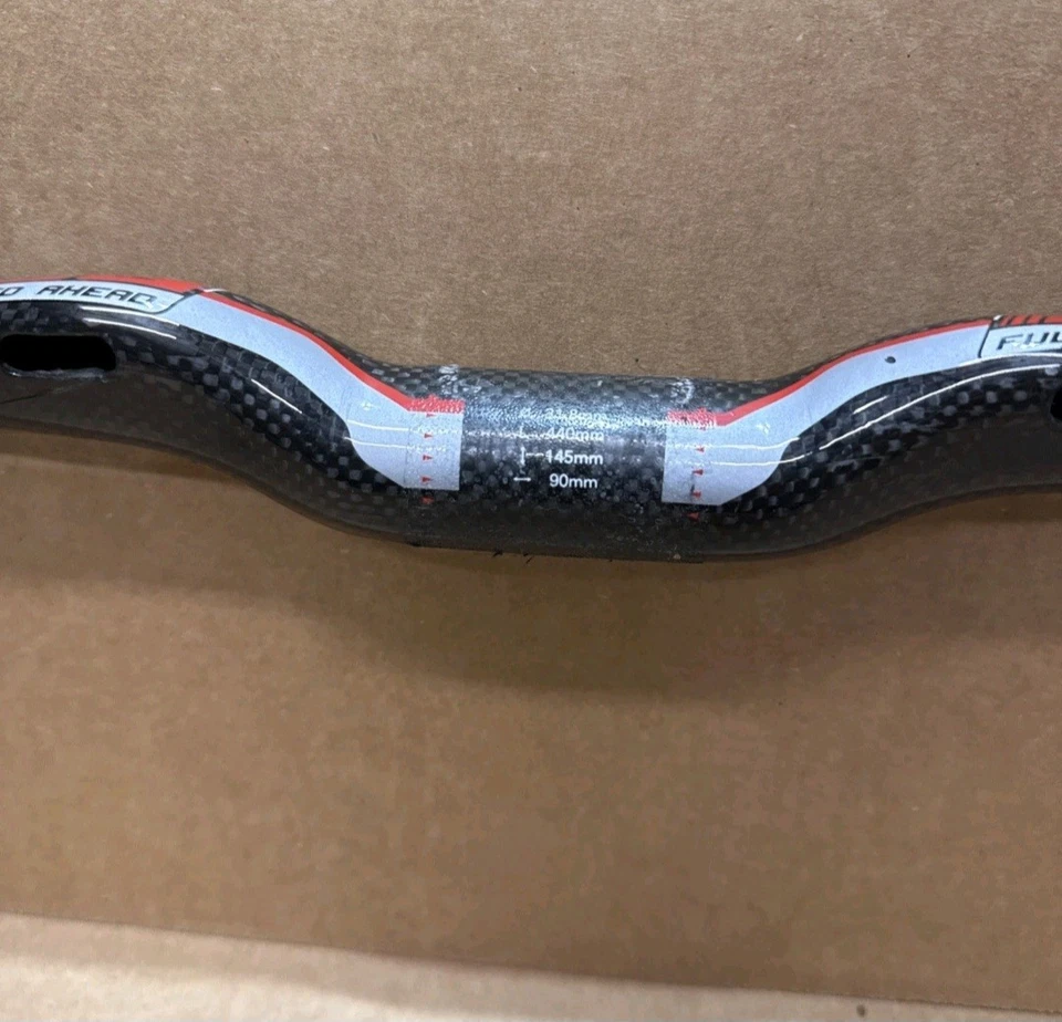 FSA K-Wing 车把 31.8 毫米 440 毫米 125 毫米落碳公路自行车杆 — 第 3/4 张图片