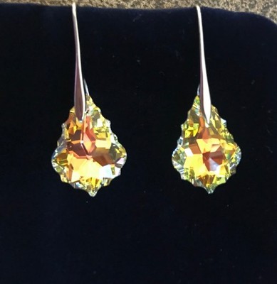 Malanda Earrings Made with Swarovski Elements