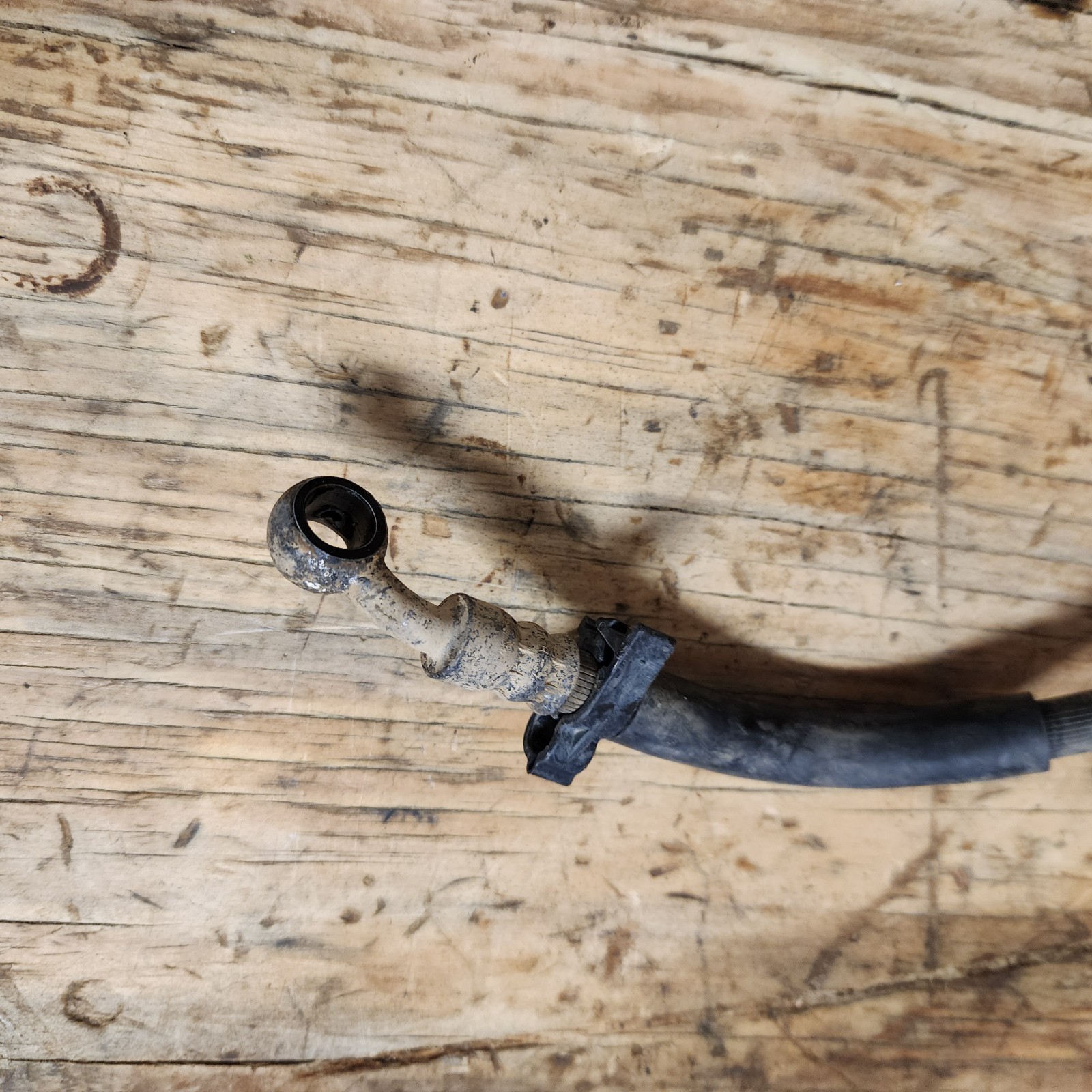 2002 HONDA FOREMAN 450 4X4 TRX 450FE OEM FRONT MASTER CYLINDER BRAKE HANDLE