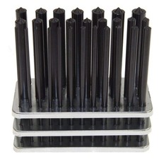 28 Piece Transfer Punch Set 3/32"-1/2" by 64ths Plus 17/32"