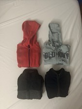 4pc Zip Up Sweatshirts/Hoodies For Boys, Size 4T 