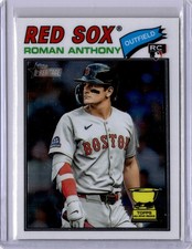 Roman Anthony 2026 Topps Heritage Chrome #86 Boston Red Sox