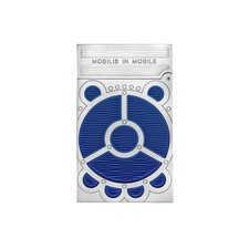 S.T . Dupont Line 2 Lacquered Lighter 20k Leagues Under the Sea Blue Gulf Stream